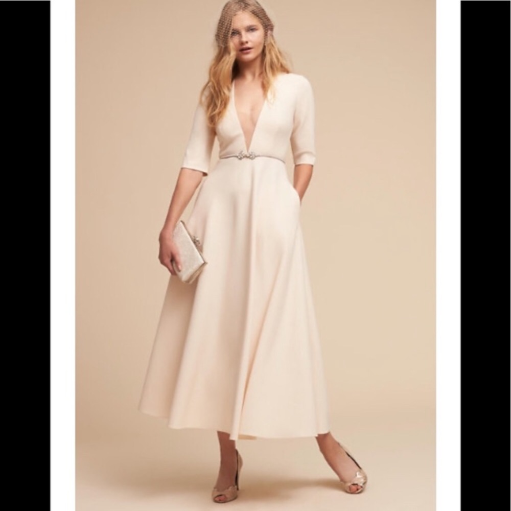 NWT Anthropologie BHLDN Kennedy Gown Jill Stuart